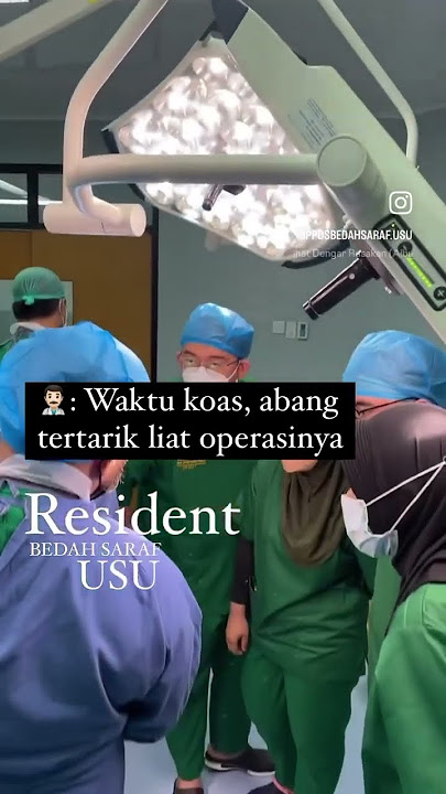 Kenapa mau menjadi dokter bedah saraf?  #bedahsarafusu #profridhadharmajaya #usu
