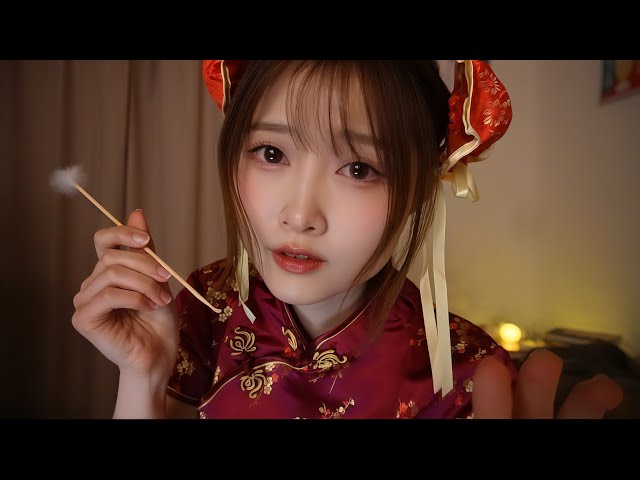 【ASMR】中国の耳かき屋さんロールプレイ🦻【中国語と日本語が混ざる新人の店員さん🔰】