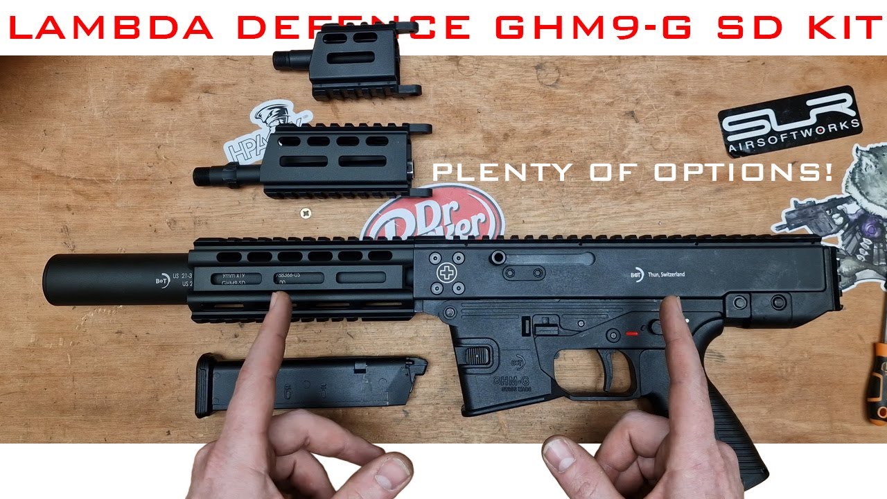 Lambda Defence Sliding Stock For GHM9-G GBB - YouTube