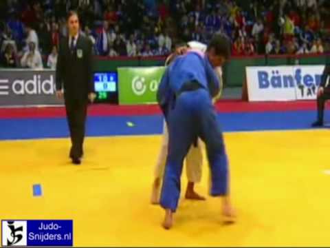 Judo 2009 Hamburg: Krawczyk (POL) - Abdel Akher (E...