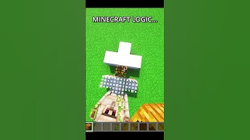 Minecraft Logic🤔 💀🙏 #minecraft #memes #funny #shorts #viralvideo #video #gaming #subscribe