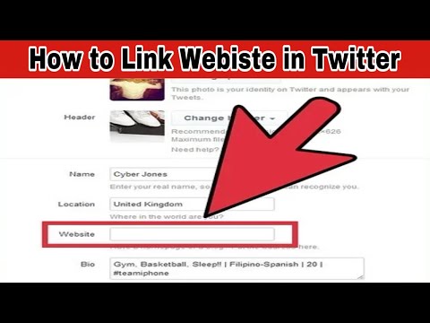 How to Link Your Website to Your Twitter || how to link website to twitter account