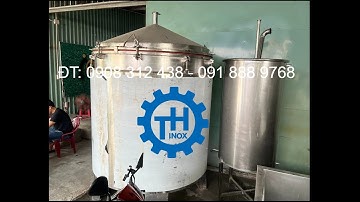 NỒI CHƯNG CẤT TINH DẦU CÔNG NGHIỆP 2000 LÍT - NỒI CHƯNG CẤT TINH DẦU GIÁ RẺ TẠI XƯỞNG TP HCM