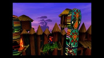 Native Fortress - Clear Gem - Crash Bandicoot - 100% Playthrough (Part #22)