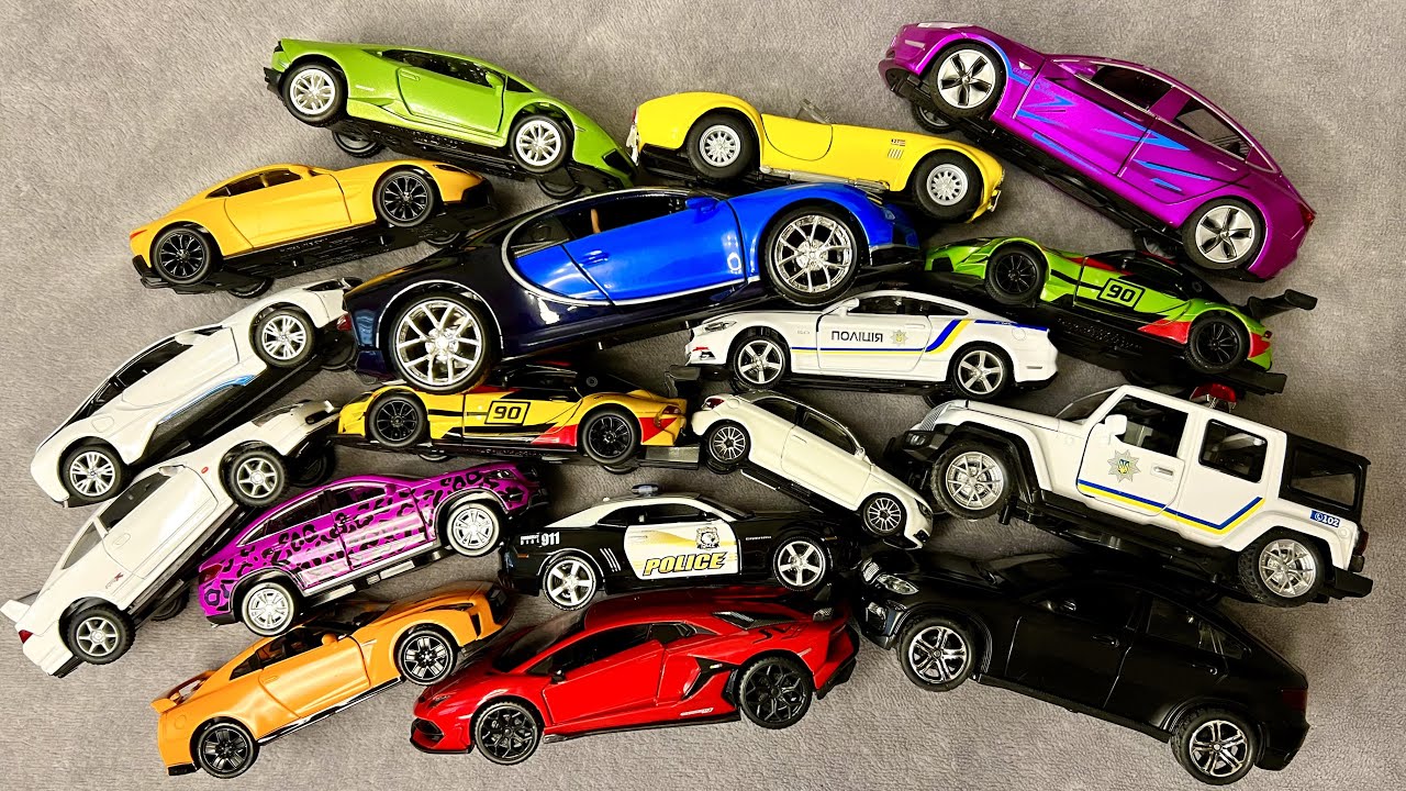 Diecast Model Cars Metal Scale Collection Showing / Toy Cars YouTube