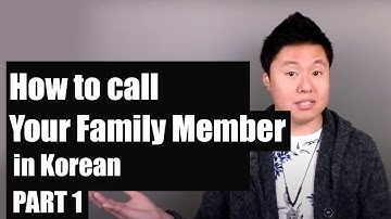 Family Member in Korean Part 1 | Learn Korean With Beeline