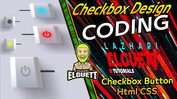 Coding Button | Checkbox UI Design Html and CSS | Free Source Code