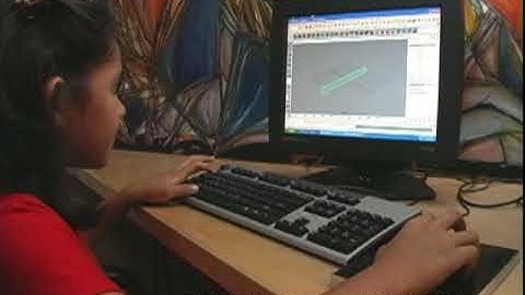 11 Year Old Maya Guru Girl Maria Yovera shown at SIGGRAPH 2004