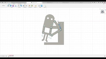 Design and model simulation of a Jansen linkage.