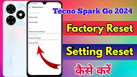 how to reset tecno spark go 2024 | tecno spark go 2024 reset kaise kare
