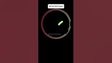 Satisfying Bouncing Ball Escape Animation  #asmr #bouncingballanimation #bouncyballs #satisfying