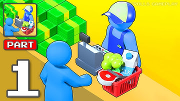 Shopping Mall 3D - Gameplay Walkthrough Part 1 - Create the Ultimate Mall Experience (iOS, Android)