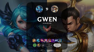 Gwen Jungle vs Xin Zhao - BR Grandmaster Patch 14.2