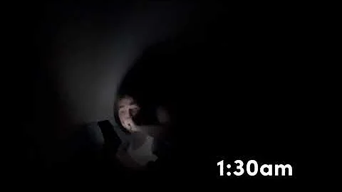 When parents catch you staying up late on a school night