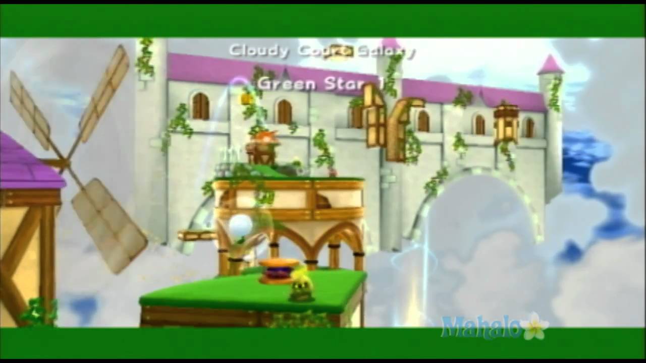 Super Mario Galaxy 2 Green Stars Locations Guide Wii Video
