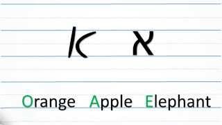 letters in hebrew