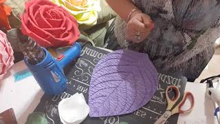 картинка: Роза из изолона 1 мм диаметр 22 см!