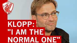 New Liverpool manager Jurgen Klopp was asked to describe himself at his first press conference at Anfield, he provided an entertaining answer! Subscribe for all Klopp's press conferences, in full, for