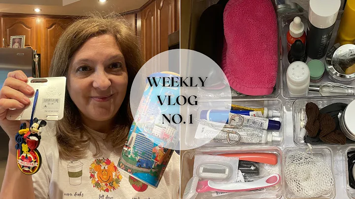 Disney Haul and Vanity Organization | Weekly Vlog