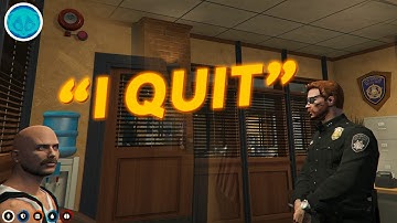 Kyle Pred Resigns From the PD ⎸ GTA NoPixel RP