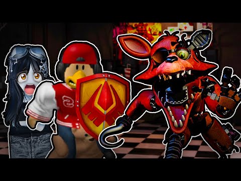 GABBY16BIT SAVES me from FREDDY on ROBLOX!