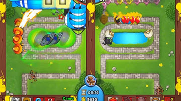 Bloons td battles - insane ZOMG rush in mega boost mode