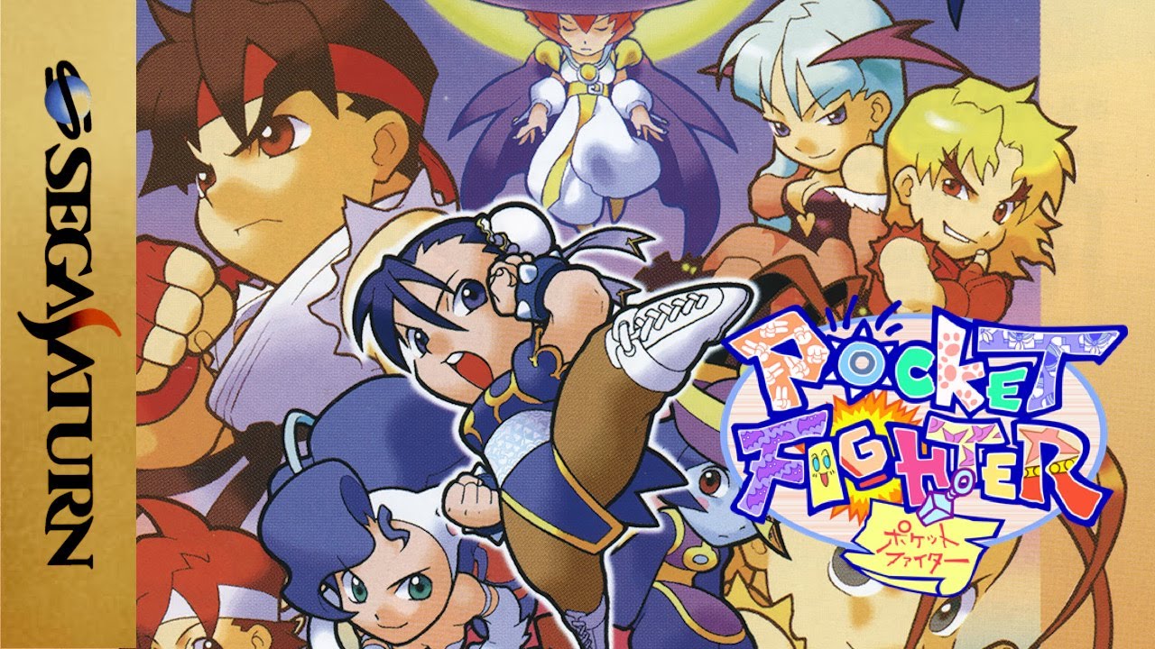 Minitest POCKET FIGHTER sur SEGA SATURN YouTube