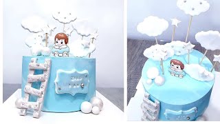 طريقة تزيين كيك لطفل في عمر السنة/cake design