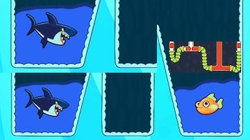save the fish / pull the pin all updated level save fish pull the pin android game / mobile game