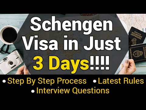 Video: How To Get A Schengen Visa Yourself