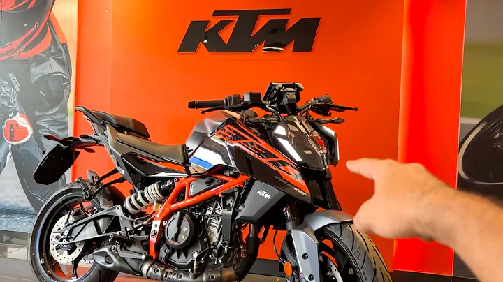 2025 All New KTM Duke 390 BS7 Dark Edition Full Review