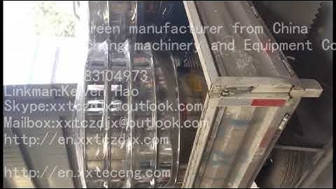 pigment vibrating sieve in ceramics