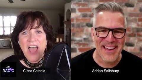 Live Streaming with eCamm Live, an interview with Adrian Salisbury by host, Cirina Catania.