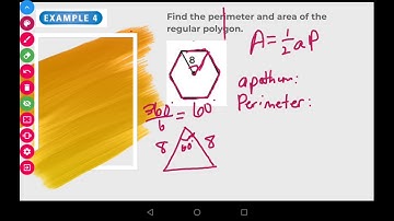 Geometry 11.2 Areas of Regular Polygons cont.