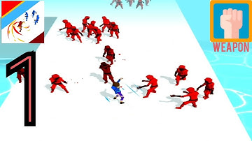 Crowd Master 3D Level 1-10 | Part-1 | Free android game | All level Mobile Gameplay