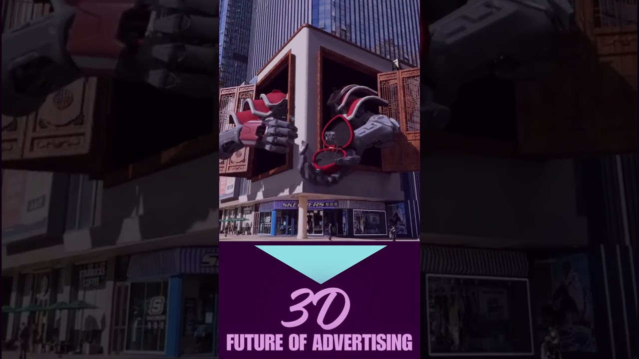 3D Billboards | Future of Advertising #shortvideo #youtubeshorts #china