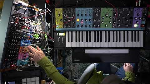 Ambient Improvisation. Featuring Moog Matriarch, Behringer 960 Sequencer, MicroFreak.