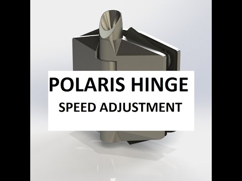 Polaris Hinge 120/130 Series speed adjustment