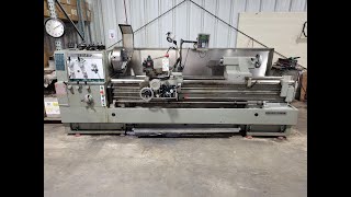 Closure of 2 CNC & Fab Shops Lot 264 - SHARP 2280C 120.5" L 15 HP 12 SPEED PRECISION ENGINE LATHE