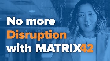 No More Disruption with Matrix42
