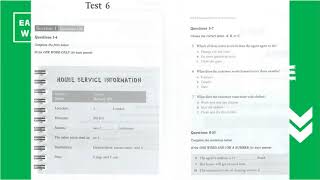 IELTS listening- Recent Actual Test Vol.1 # Test 6 FULL & Answer key