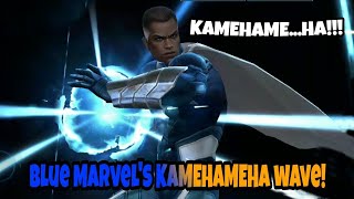 Blue Marvel's KAMEHAMEHA WAVE! #MFF #DragonBall