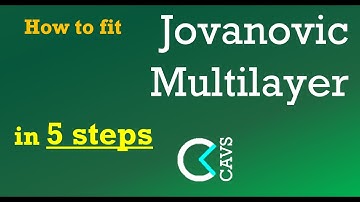 How to fit Jovanovic-Multilayer model in ONLY 5 STEPS!