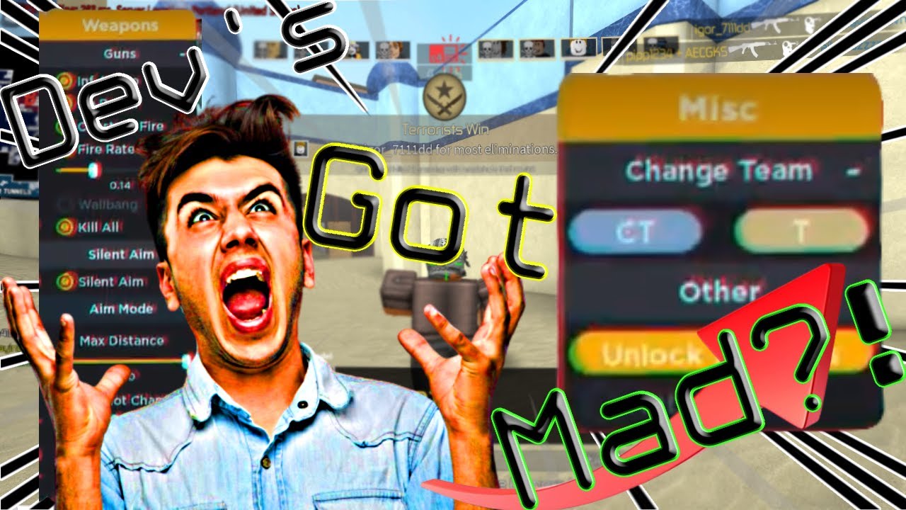 Roblox Counter Blox Hack GUI Script ASTONISHING!!! ️ YouTube