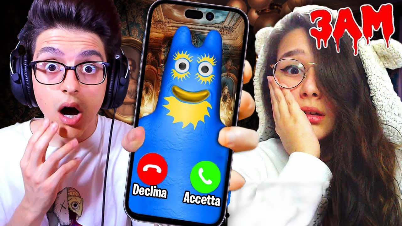CHIAMIAMO I MOSTRI ALLE 3 DI NOTTE IN UNA CASA ABBONDONATA SU ROBLOX!!