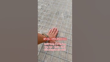 Lưới Thép Ô 5 Vuông - Làm chọp  cạp ban công, chuồng chó; sân tập thể thao, Pickerball…