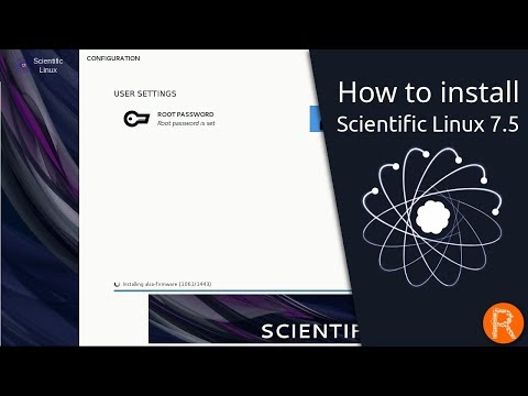 How to install Scientific Linux 7.5
