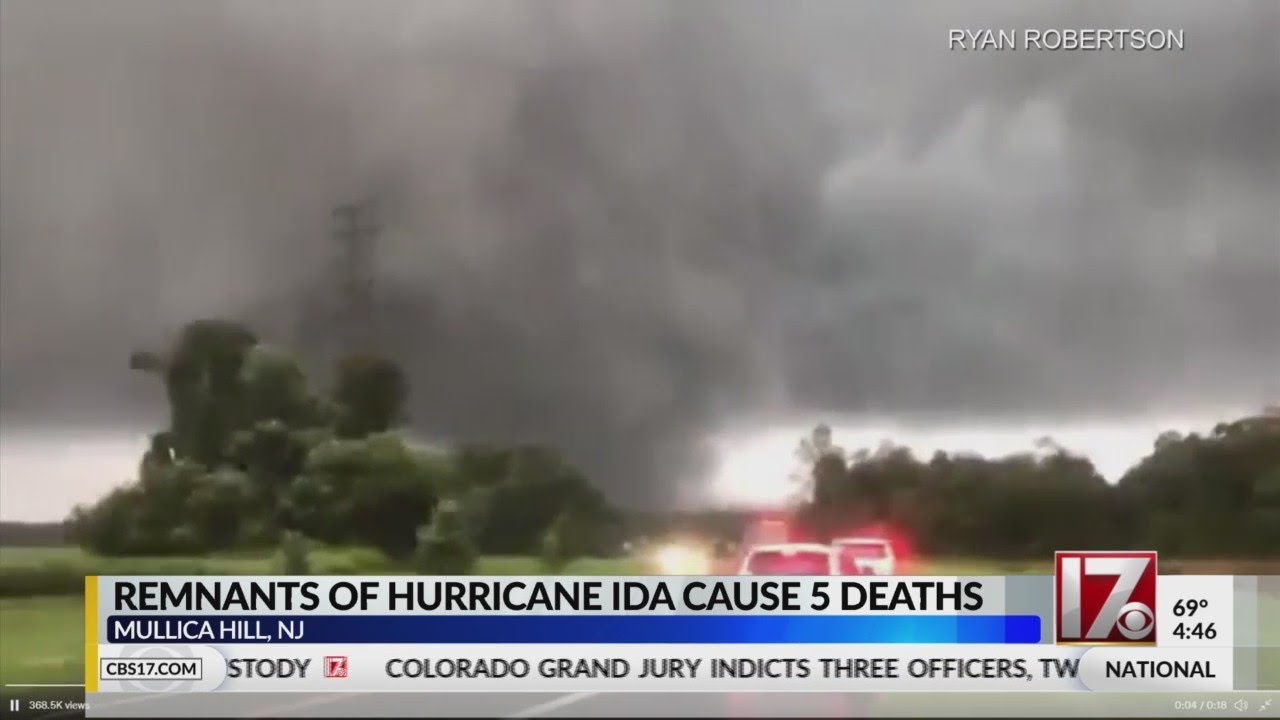 Remnants of Hurricane Ida bring tornadoes, massive flooding to NJ, NY ...