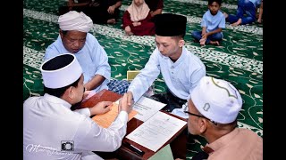 Majlis Akad Nikah  Farhan Hamzah U0026 Nur Atikah 18082023