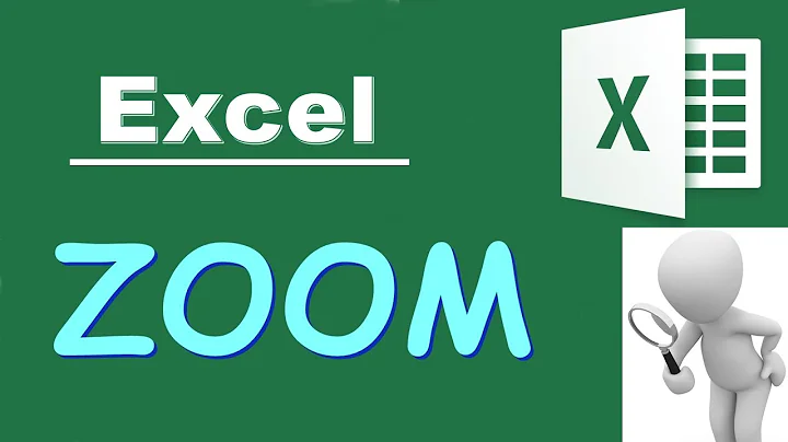 2 Ways to Use Zoom in Excel (Shortcut)
